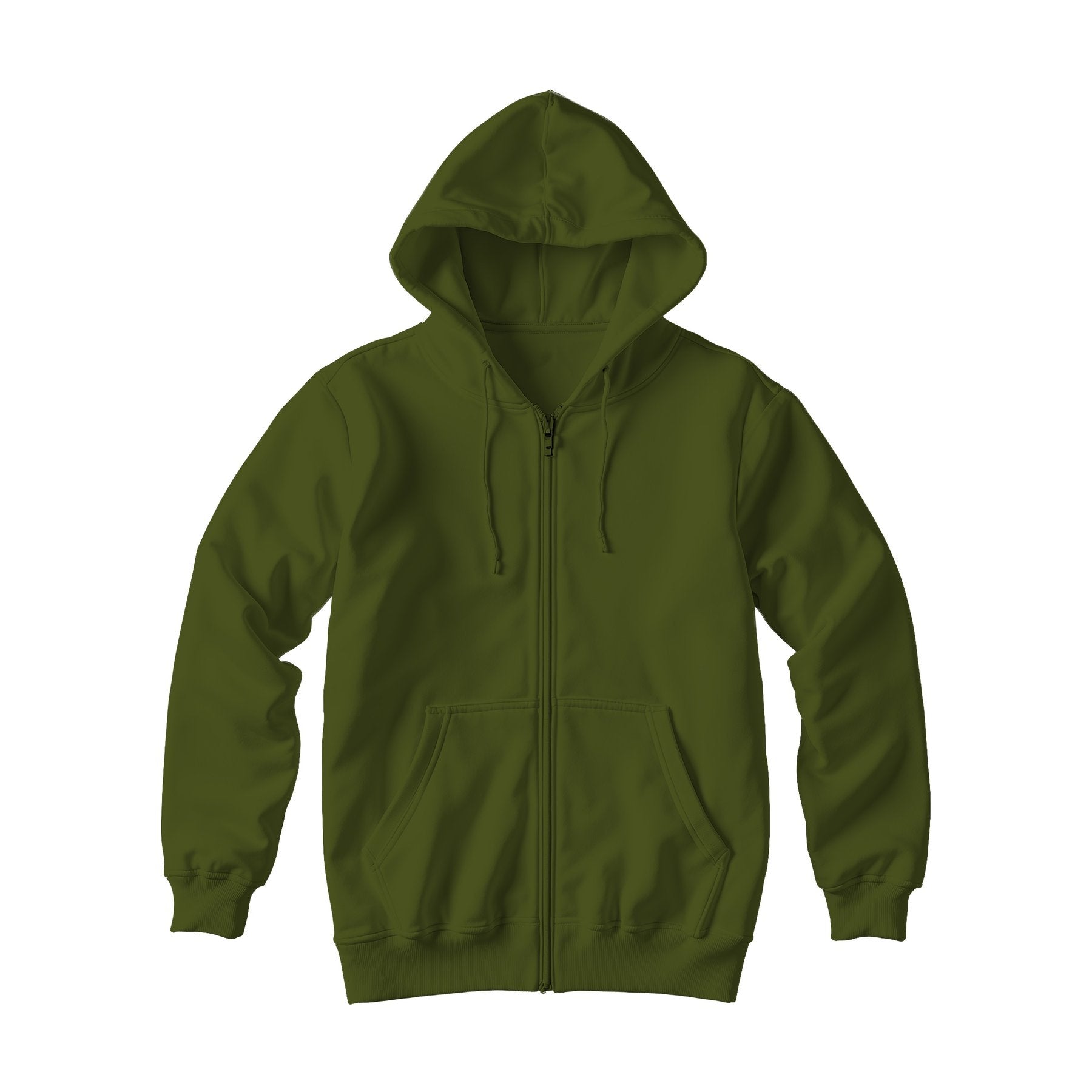 Unisex Hoodie Mockup — Army Regular Fit — High-Res JPG Instant Download | Commercial Use | Etsy POD Shopify Template | MockupBulk