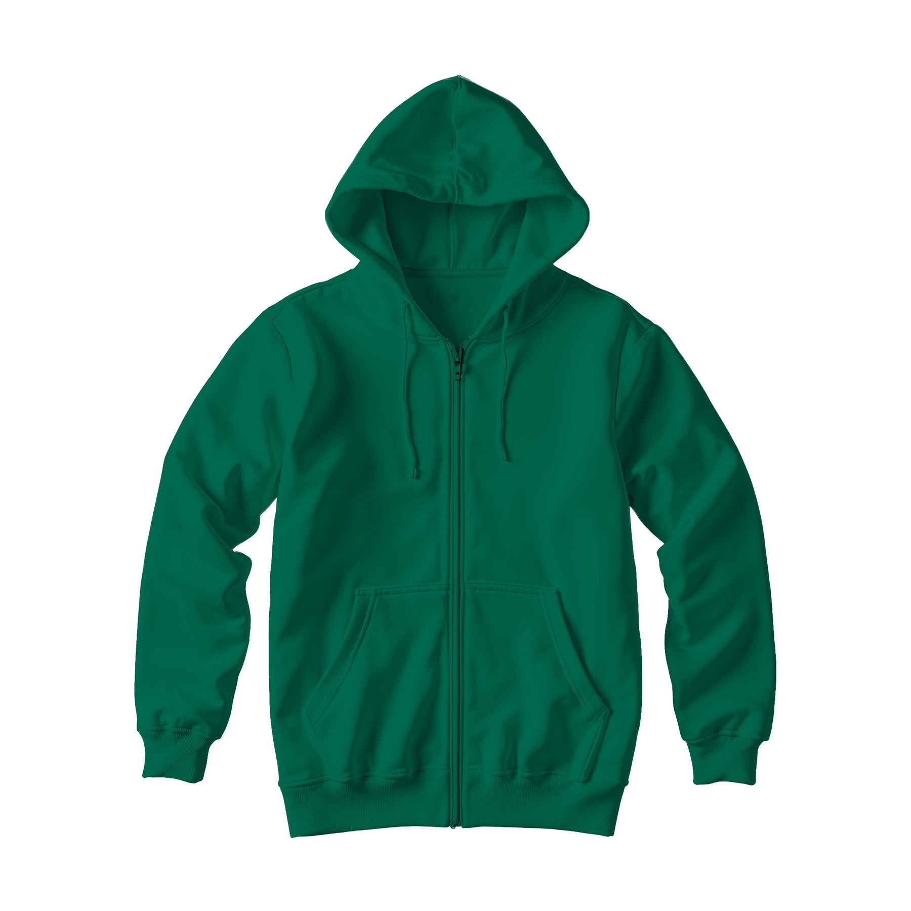 Unisex Hoodie Mockup | Bottle Green Regular Fit — High-Res JPG Template | Instant Digital Download | POD Etsy Shopify | MockupBulk