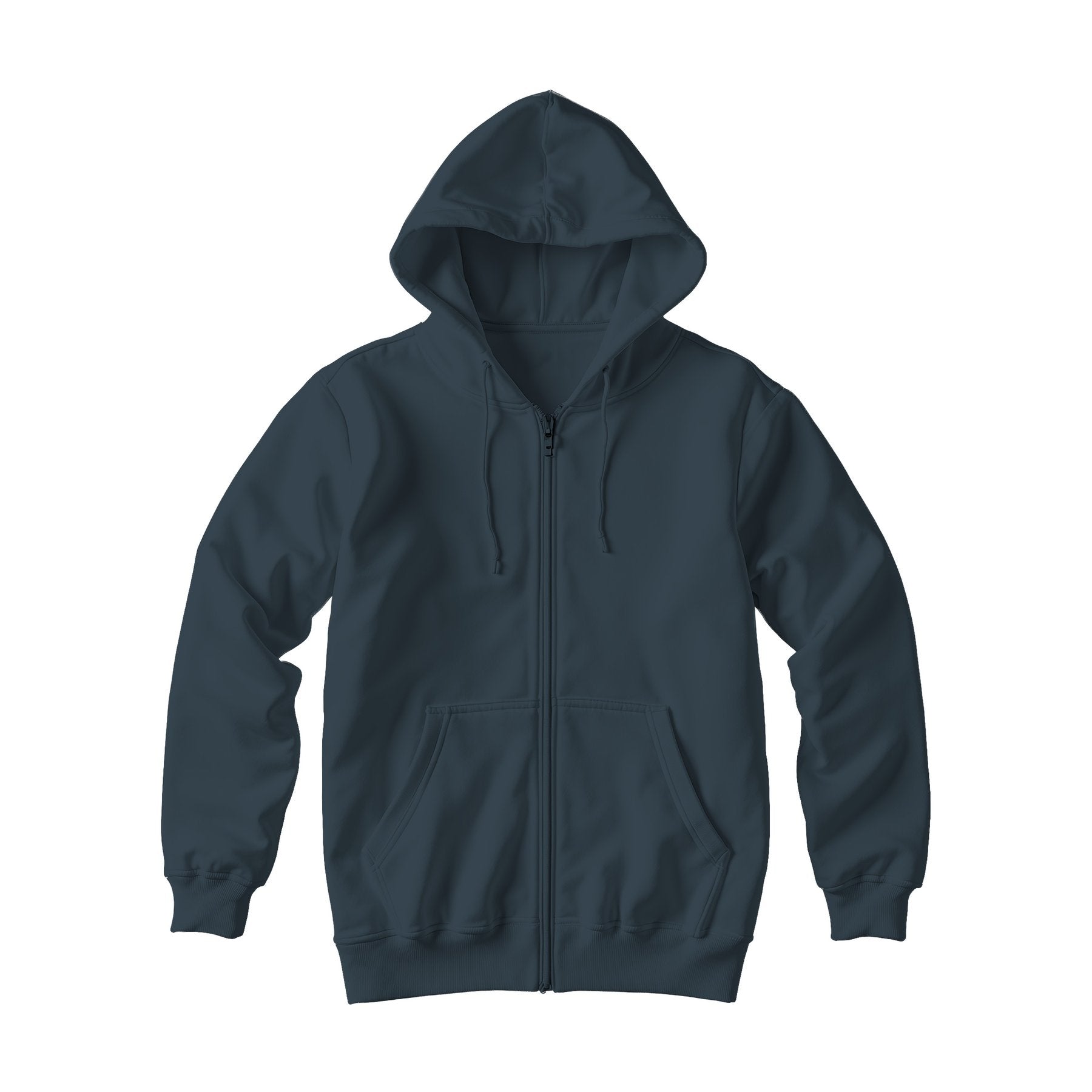 Unisex Hoodie Mockup, Charcoal Regular Fit | Print on Demand Mockup | High-Res JPG Download | Commercial Use Included | MockupBulk