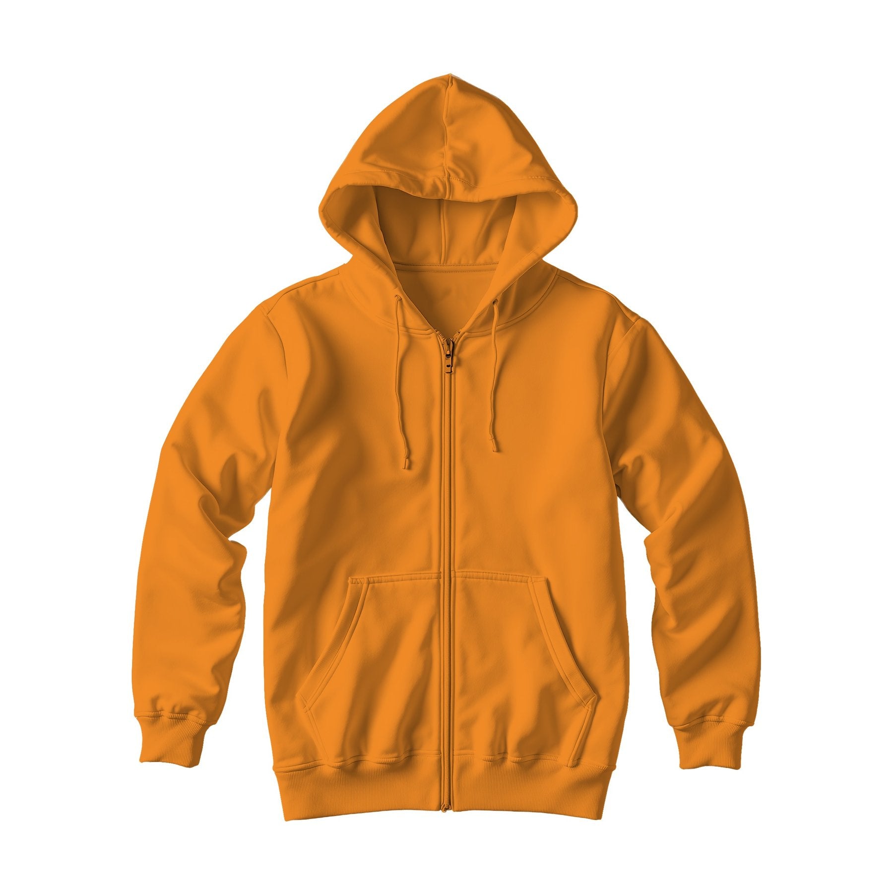 Classic Orange Regular Fit Unisex Hoodie Mockup | High-Res JPG Template | Instant Digital Download | POD Etsy Shopify | MockupBulk
