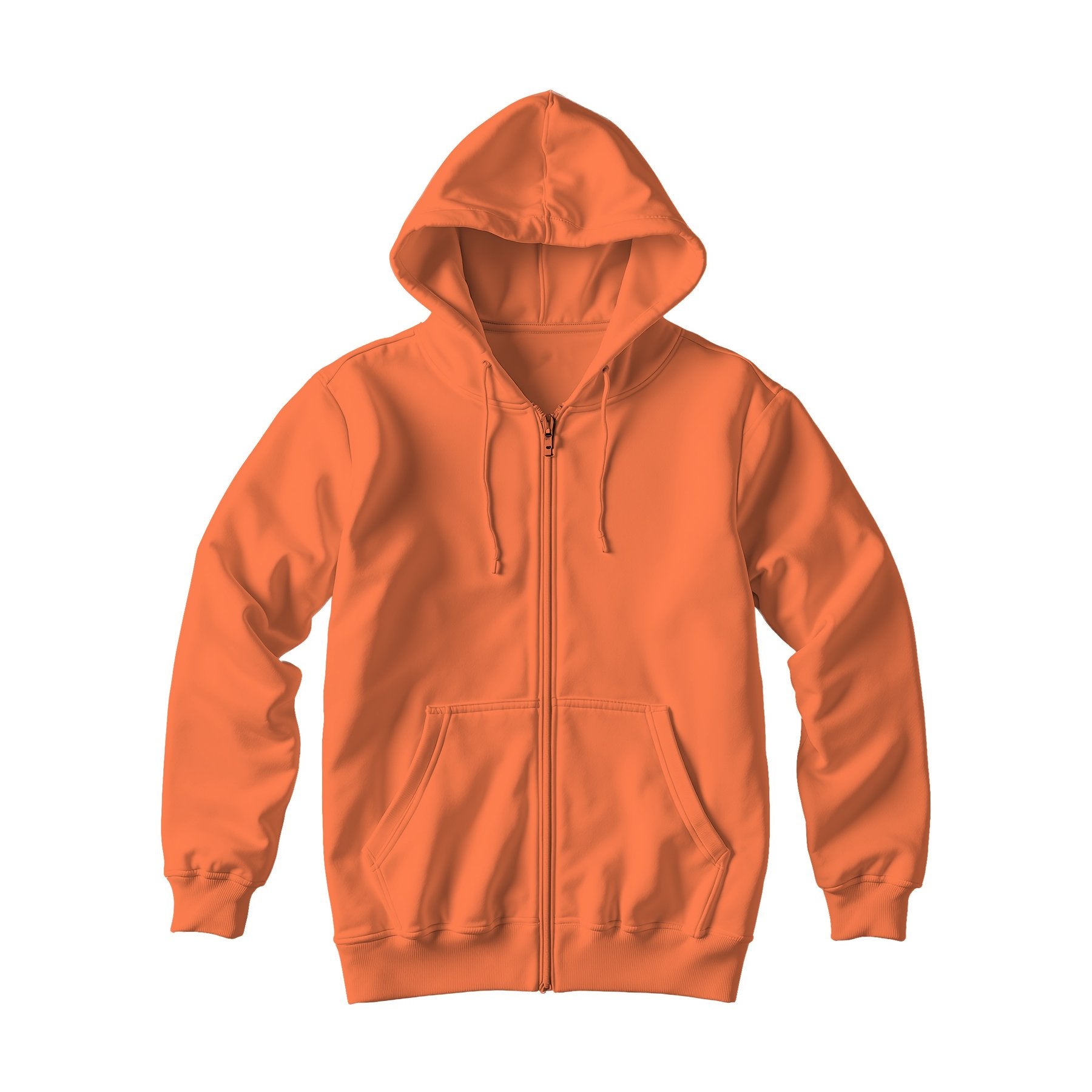 Unisex Hoodie Mockup | Coral Regular Fit — POD Print Mockup | Instant JPG Download | Commercial Licence Included | MockupBulk