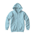 Unisex Hoodie Mockup | Light Blue Regular Fit — Print on Demand Mockup | High-Res JPG Download | Commercial Use Included | MockupBulk