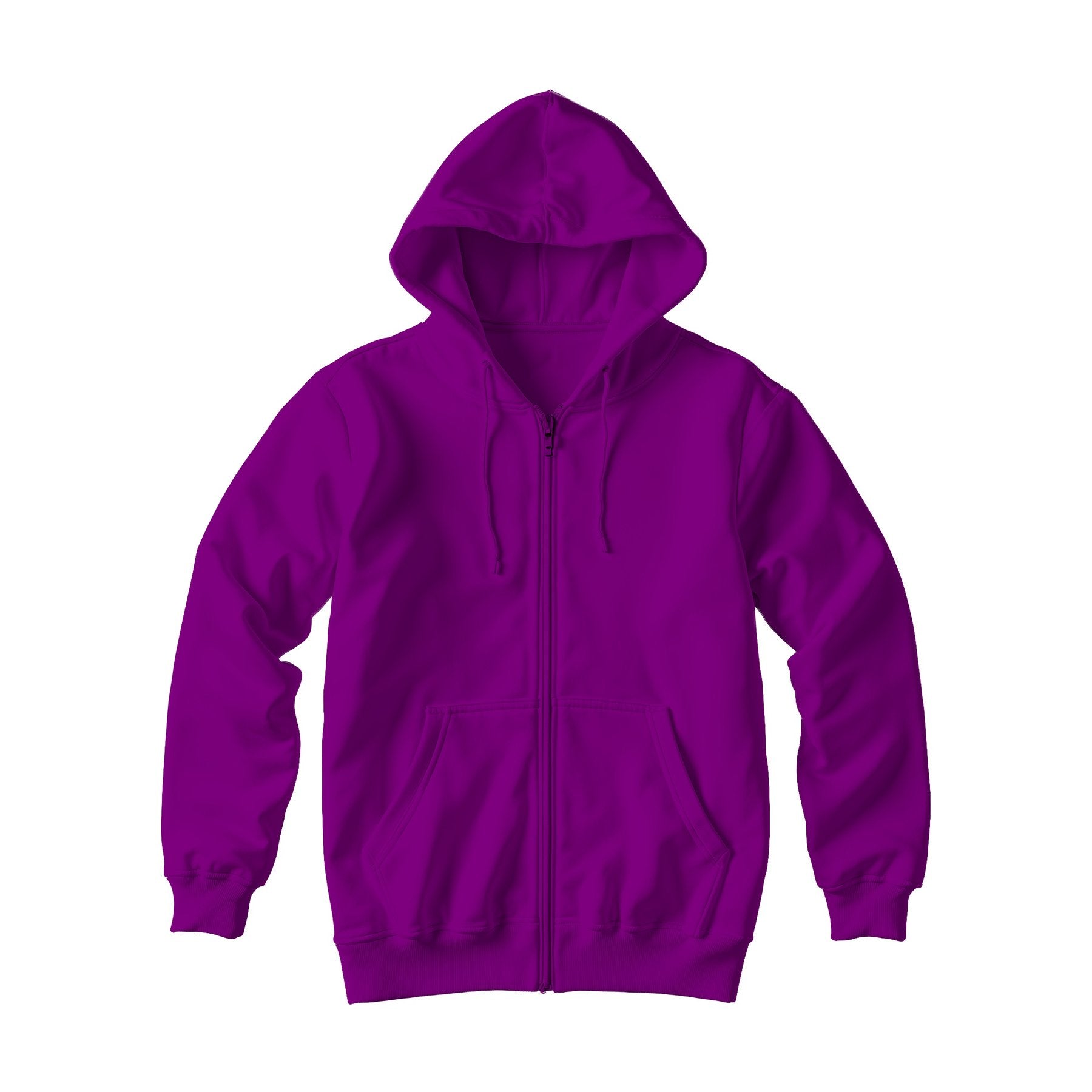 Purple Regular Fit Unisex Hoodie Mockup | High Resolution JPG | POD Mockup Template | Commercial Use Download | MockupBulk