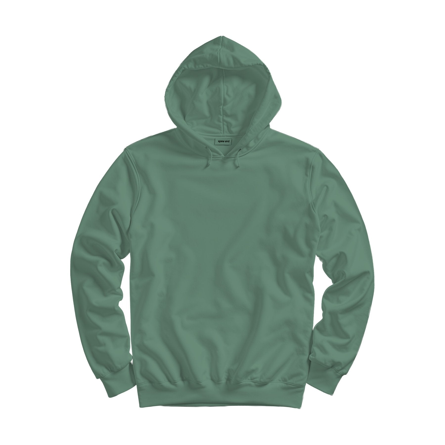 Unisex Hoodie Mockup — Antique Jade Dome Regular Fit Back View — High-Res JPG Template | Instant Digital Download | POD Etsy Shopify | MockupBulk