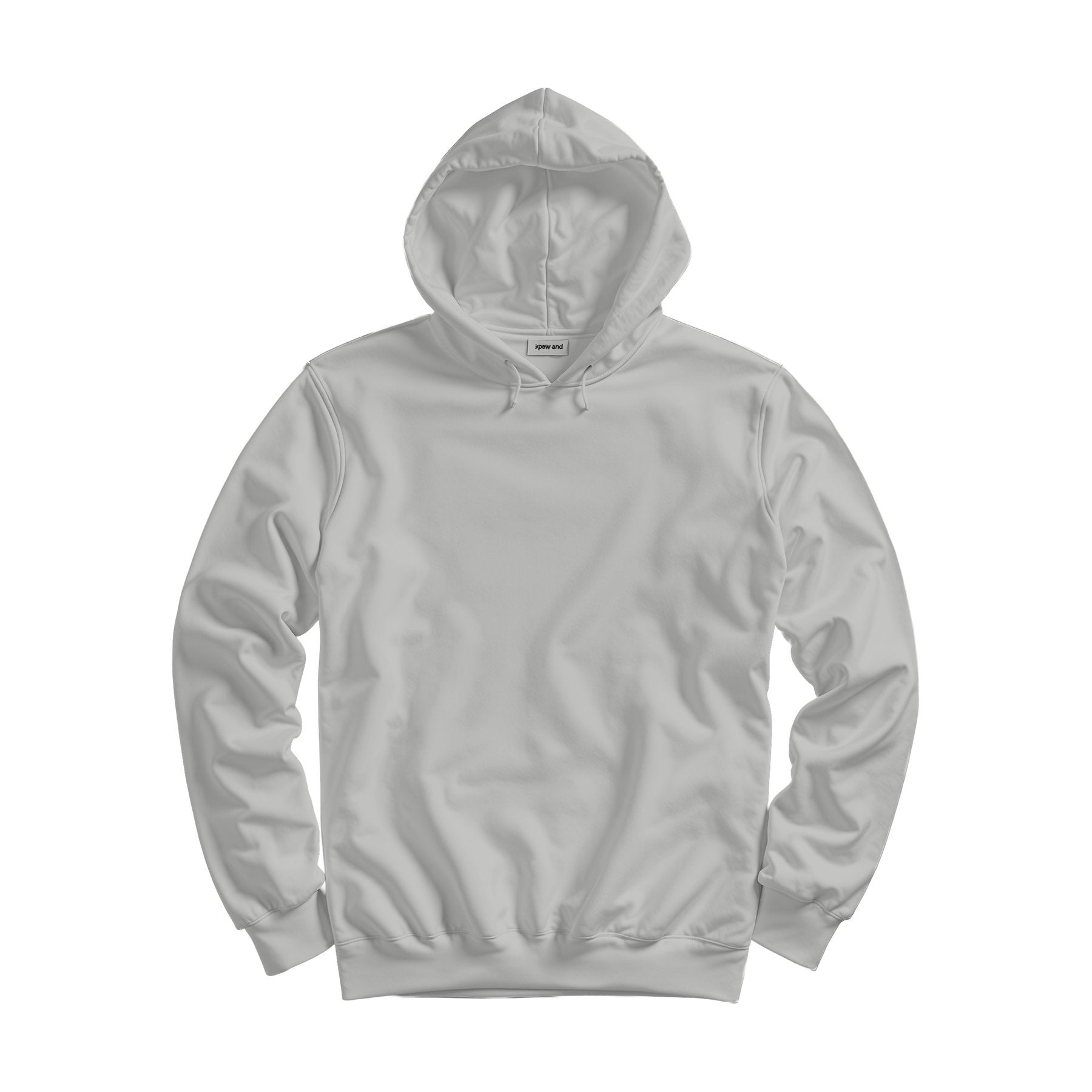 Unisex Hoodie Mockup — Ash Grey Regular Fit Back View — JPG Digital Download | Etsy Shopify Mockup | Commercial Licence Included | MockupBulk