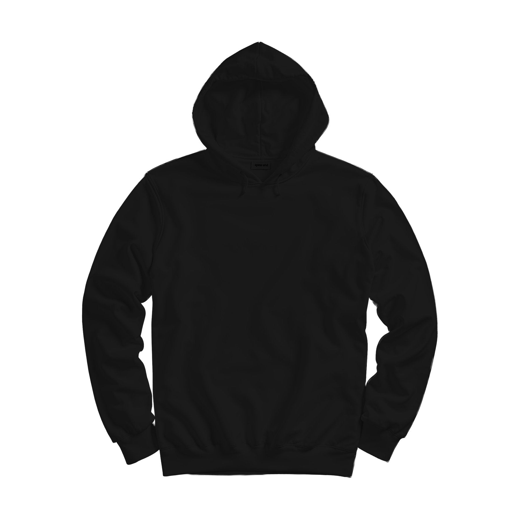 Black Regular Fit Back View Unisex Hoodie Mockup | Instant JPG Download | Commercial Licence | Etsy POD Print Mockup | MockupBulk