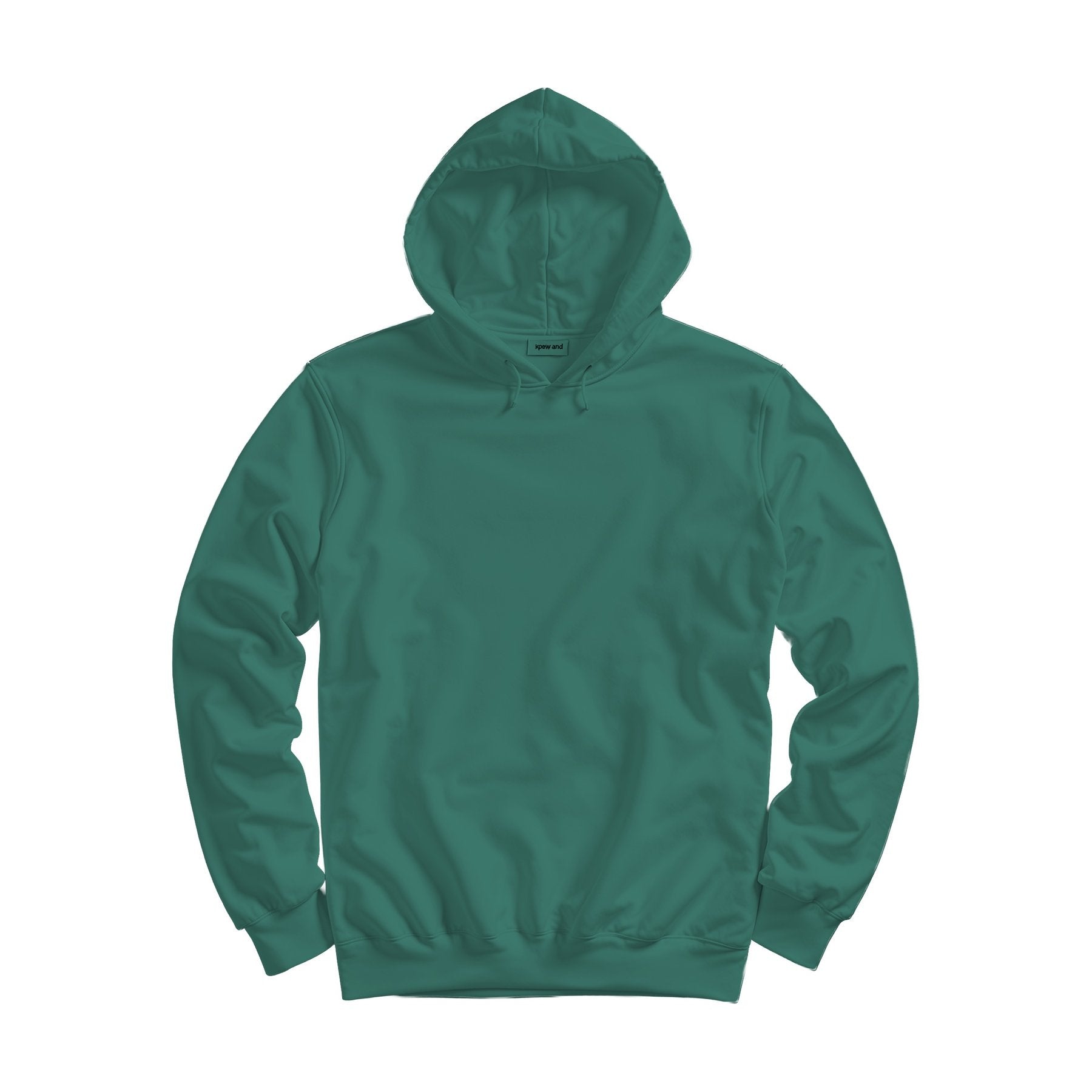 Blue Spruce Regular Fit Back View Unisex Hoodie Mockup | Print on Demand Mockup | High-Res JPG Download | Commercial Use Included | MockupBulk