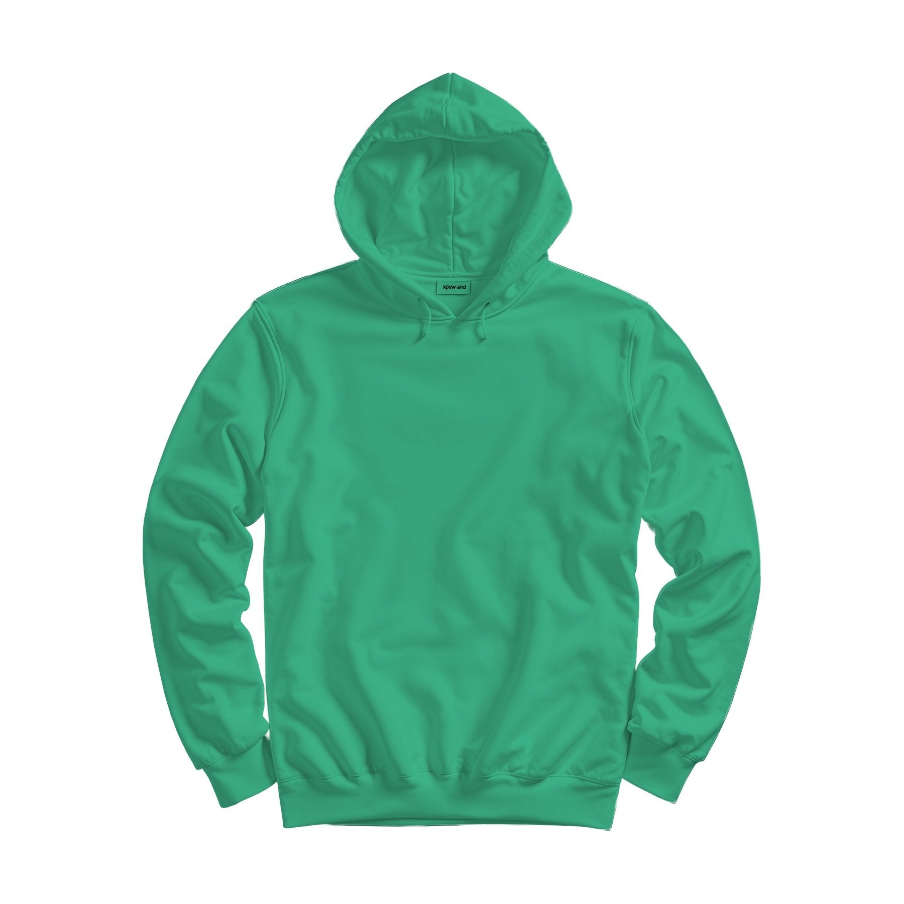 Unisex Hoodie Mockup | Bright Mint Regular Fit Back View | JPG Mockup Download | For POD Sellers Designers Etsy Shops | Commercial Use | MockupBulk
