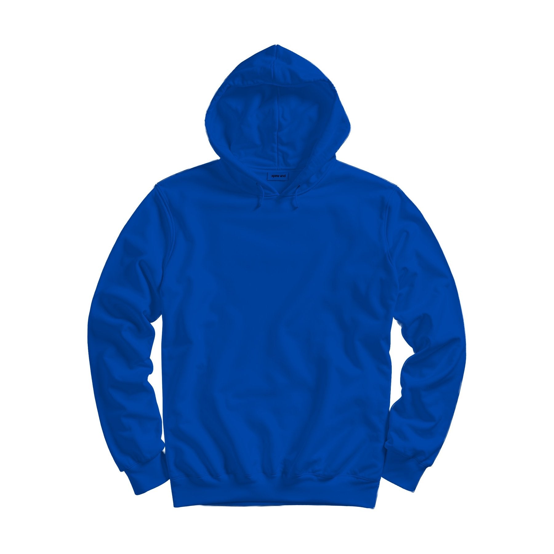 Bright Royal Regular Fit Back View Unisex Hoodie Mockup | Product Mockup JPG | Instant Download | Commercial Use for POD Sellers | MockupBulk