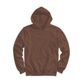 Brown Regular Fit Back View Unisex Hoodie Mockup | Digital Download Mockup | High-Resolution JPG | Commercial Use Included | MockupBulk