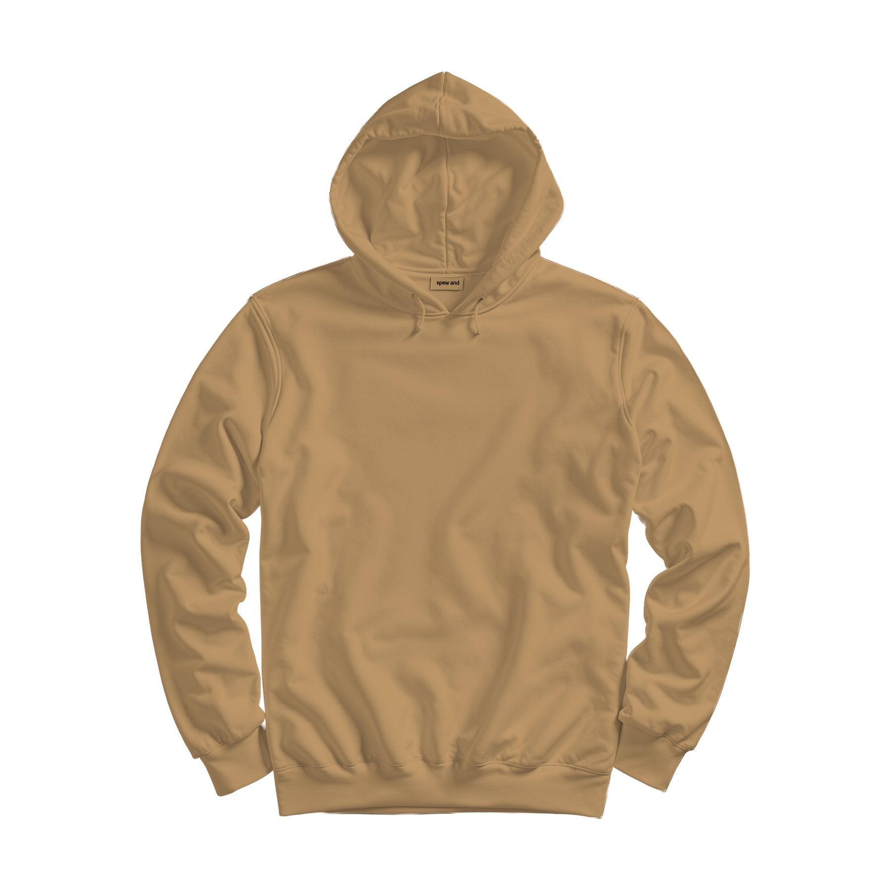 Unisex Hoodie Mockup — Camel Regular Fit Back View — Instant JPG Download | Commercial Licence | Etsy POD Print Mockup | MockupBulk