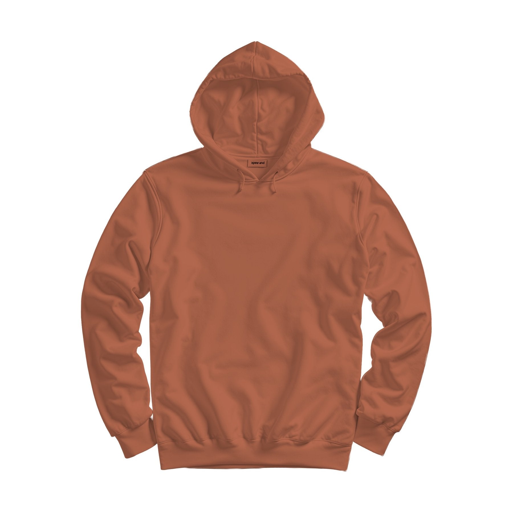 Unisex Hoodie Mockup — Clay Regular Fit Back View — JPG Mockup Download | For POD Sellers Designers Etsy Shops | Commercial Use | MockupBulk