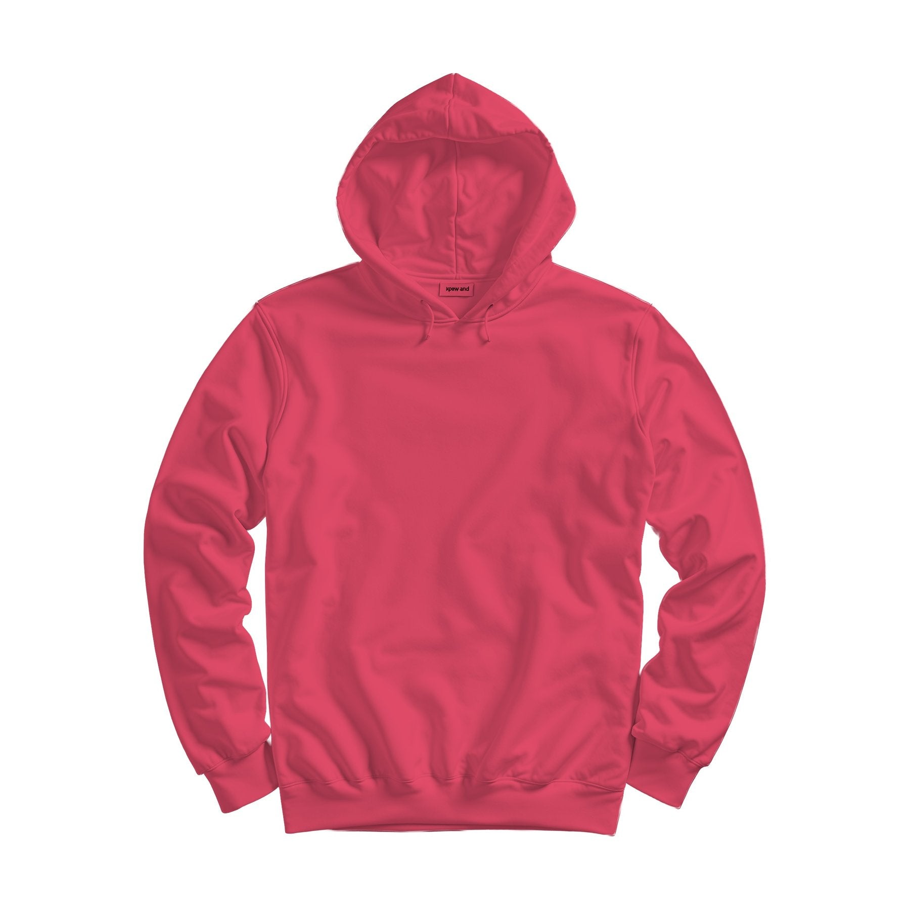 Unisex Hoodie Mockup — Crunchberry Regular Fit Back View — High-Res Mockup Template | JPG Digital Download | Commercial Licence | MockupBulk