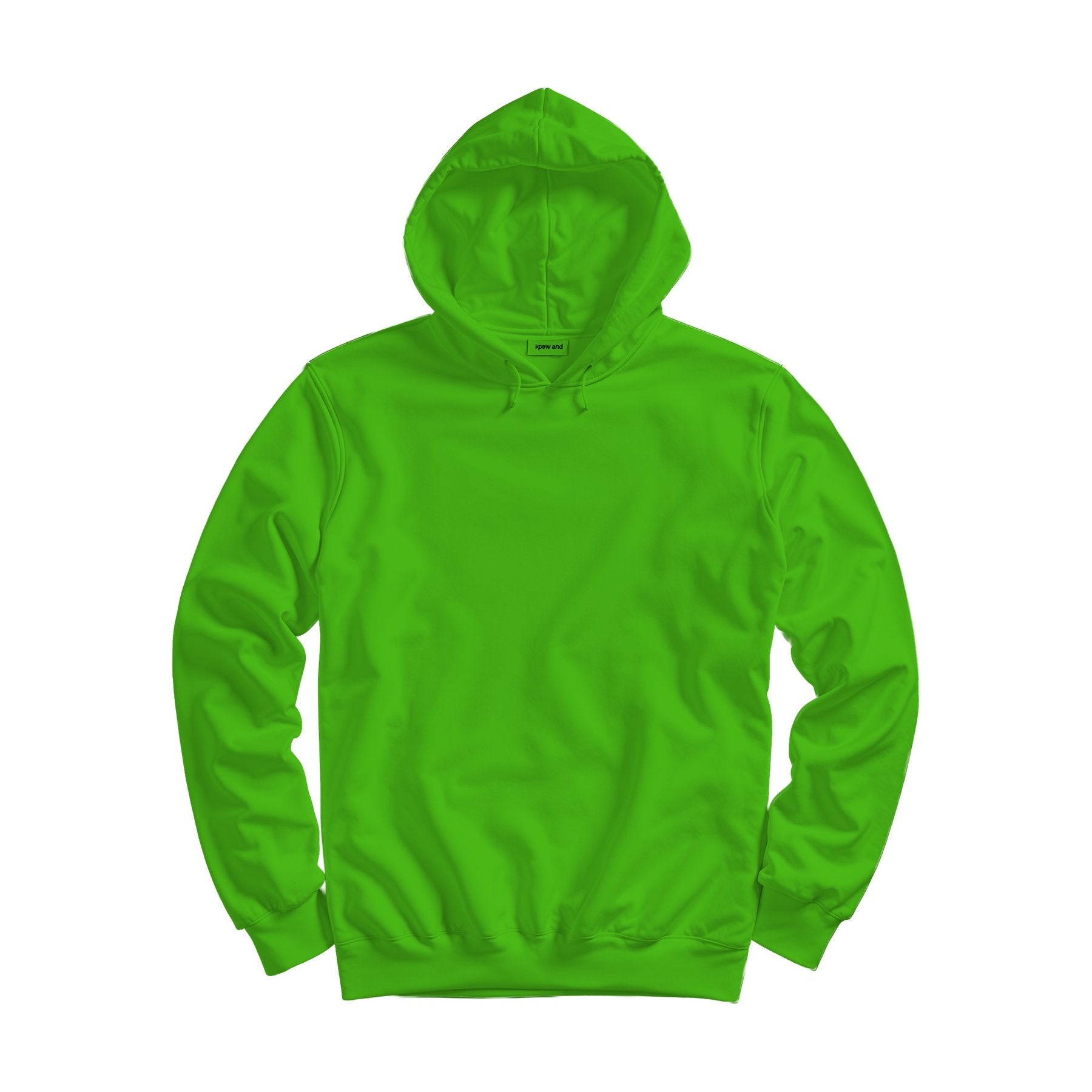 Kelly Green Regular Fit Back View Unisex Hoodie Mockup | High-Res JPG Template | Instant Digital Download | POD Etsy Shopify | MockupBulk
