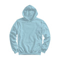 Unisex Hoodie Mockup — Light Blue Regular Fit Back View — POD Print Mockup | Instant JPG Download | Commercial Licence Included | MockupBulk