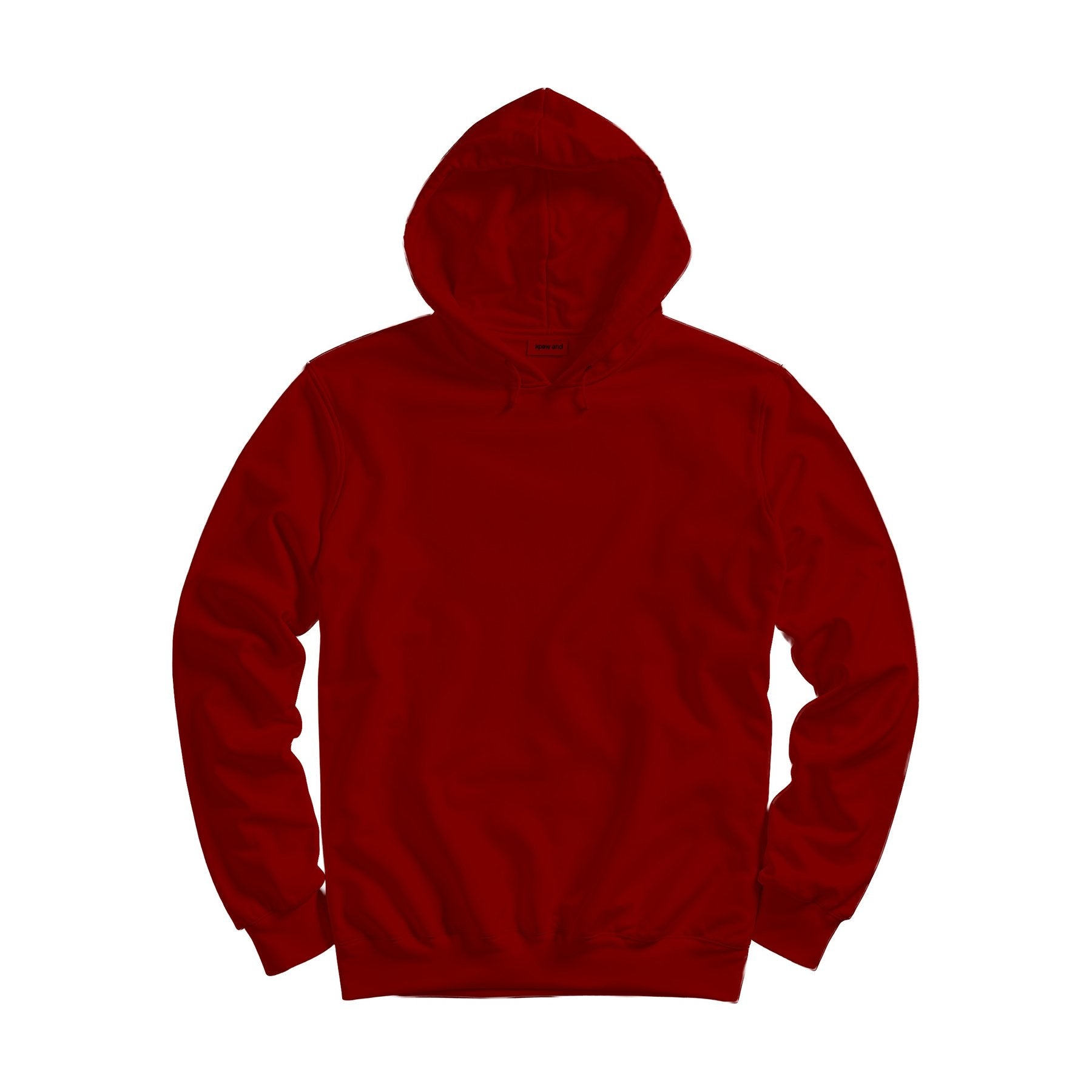 Unisex Hoodie Mockup | Maroon Regular Fit Back View | Instant JPG Download | Commercial Licence | Etsy POD Print Mockup | MockupBulk