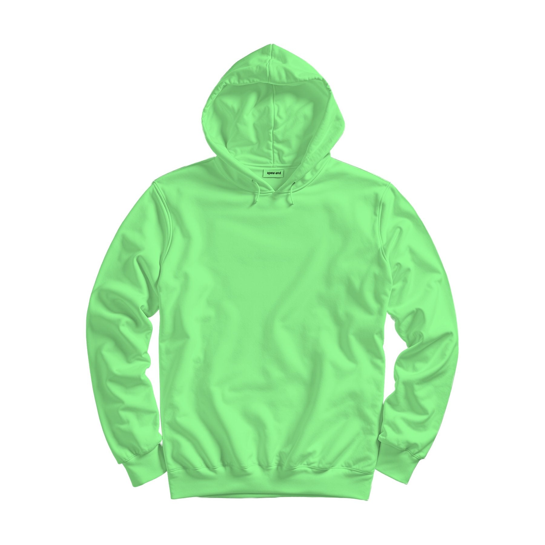 Mint Regular Fit Back View Unisex Hoodie Mockup | Product Mockup JPG | Instant Download | Commercial Use for POD Sellers | MockupBulk
