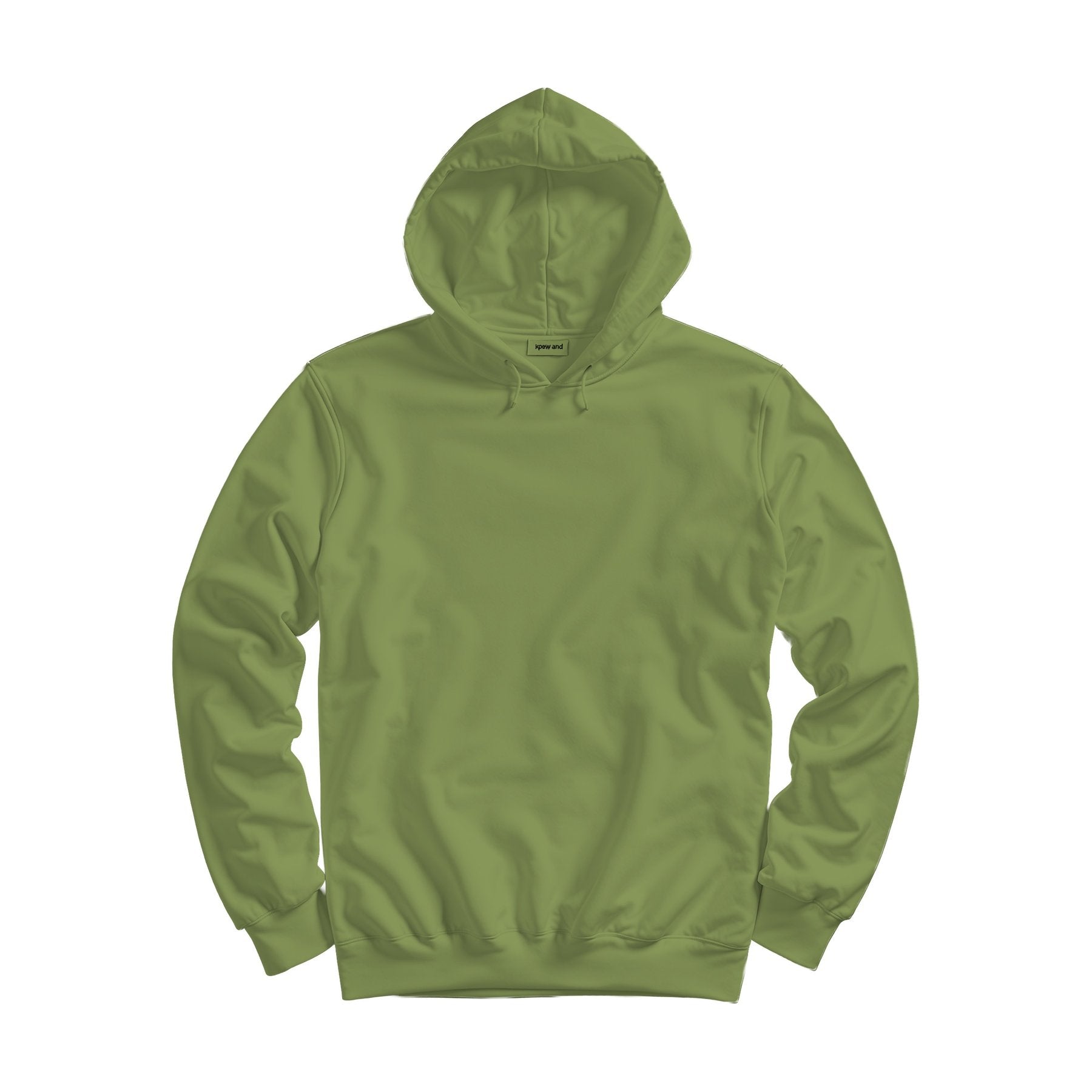 Moss Regular Fit Back View Unisex Hoodie Mockup | High-Res Mockup Template | JPG Digital Download | Commercial Licence | MockupBulk