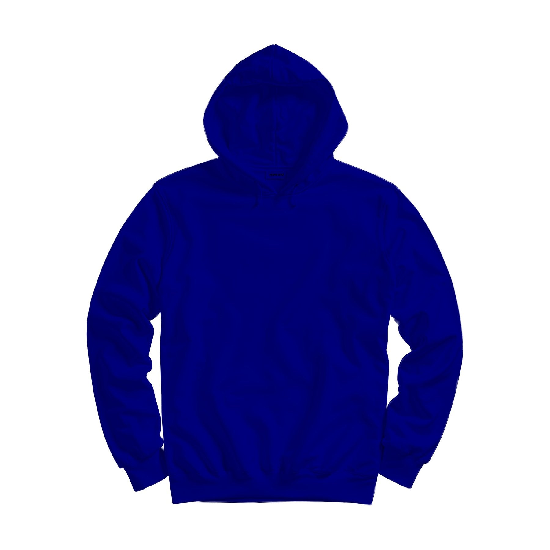 Unisex Hoodie Mockup | Navy Regular Fit Back View | POD Print Mockup | Instant JPG Download | Commercial Licence Included | MockupBulk