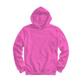 Unisex Hoodie Mockup | Neon Pink Regular Fit Back View — High Resolution JPG | POD Mockup Template | Commercial Use Download | MockupBulk