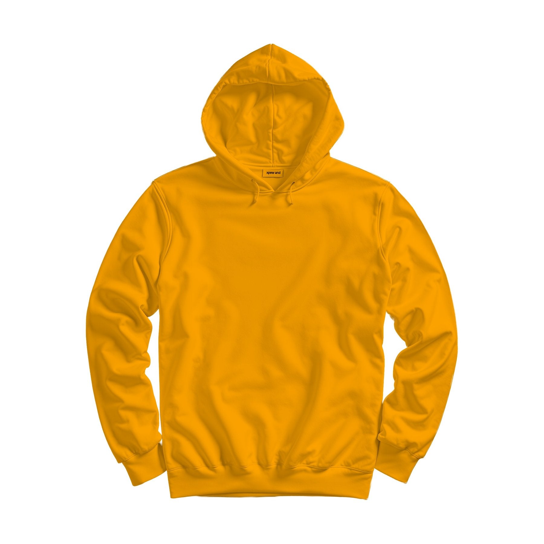 Unisex Hoodie Mockup, Orange Regular Fit Back View | Product Mockup JPG | Instant Download | Commercial Use for POD Sellers | MockupBulk