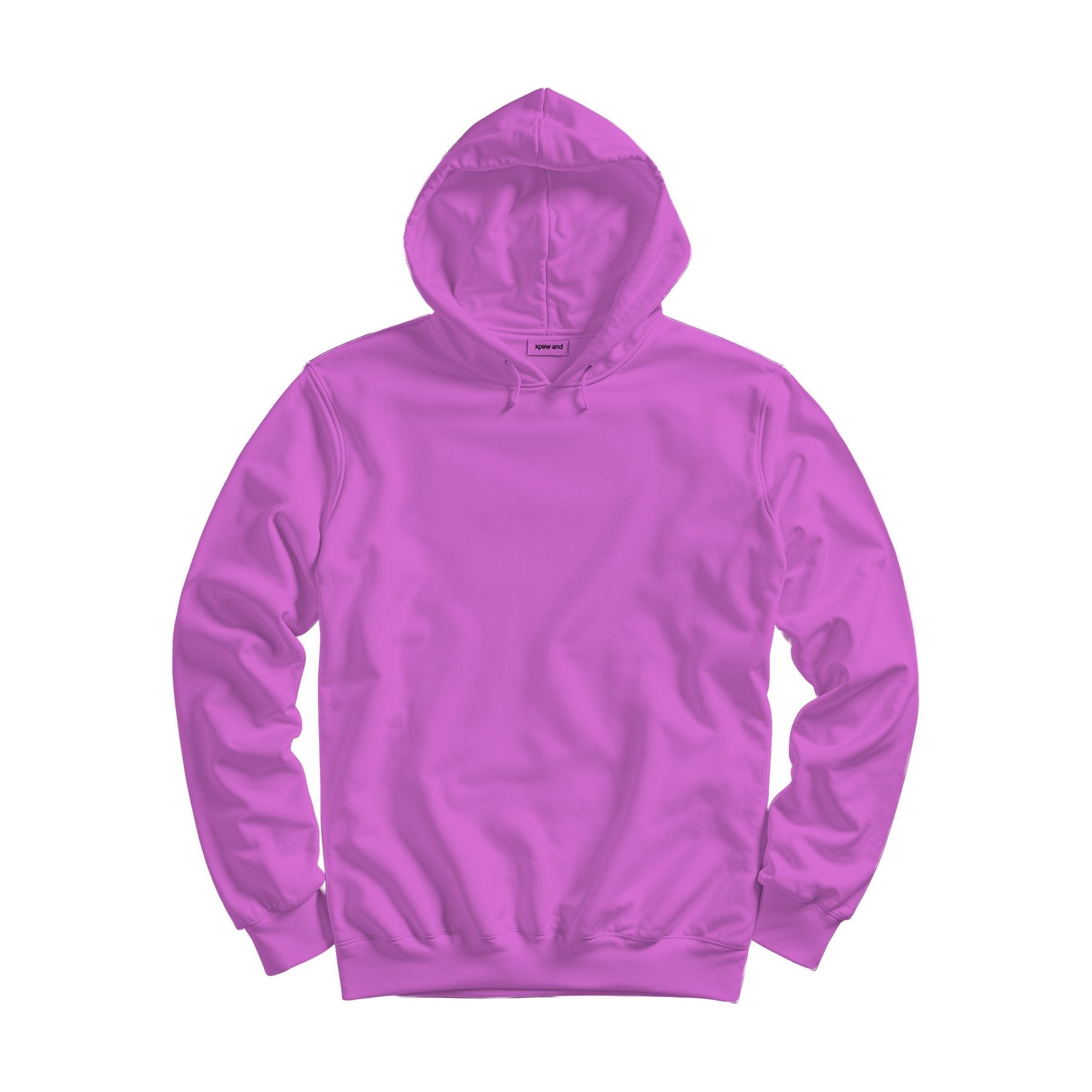 Unisex Hoodie Mockup | Orchid Regular Fit Back View | High Resolution JPG | POD Mockup Template | Commercial Use Download | MockupBulk