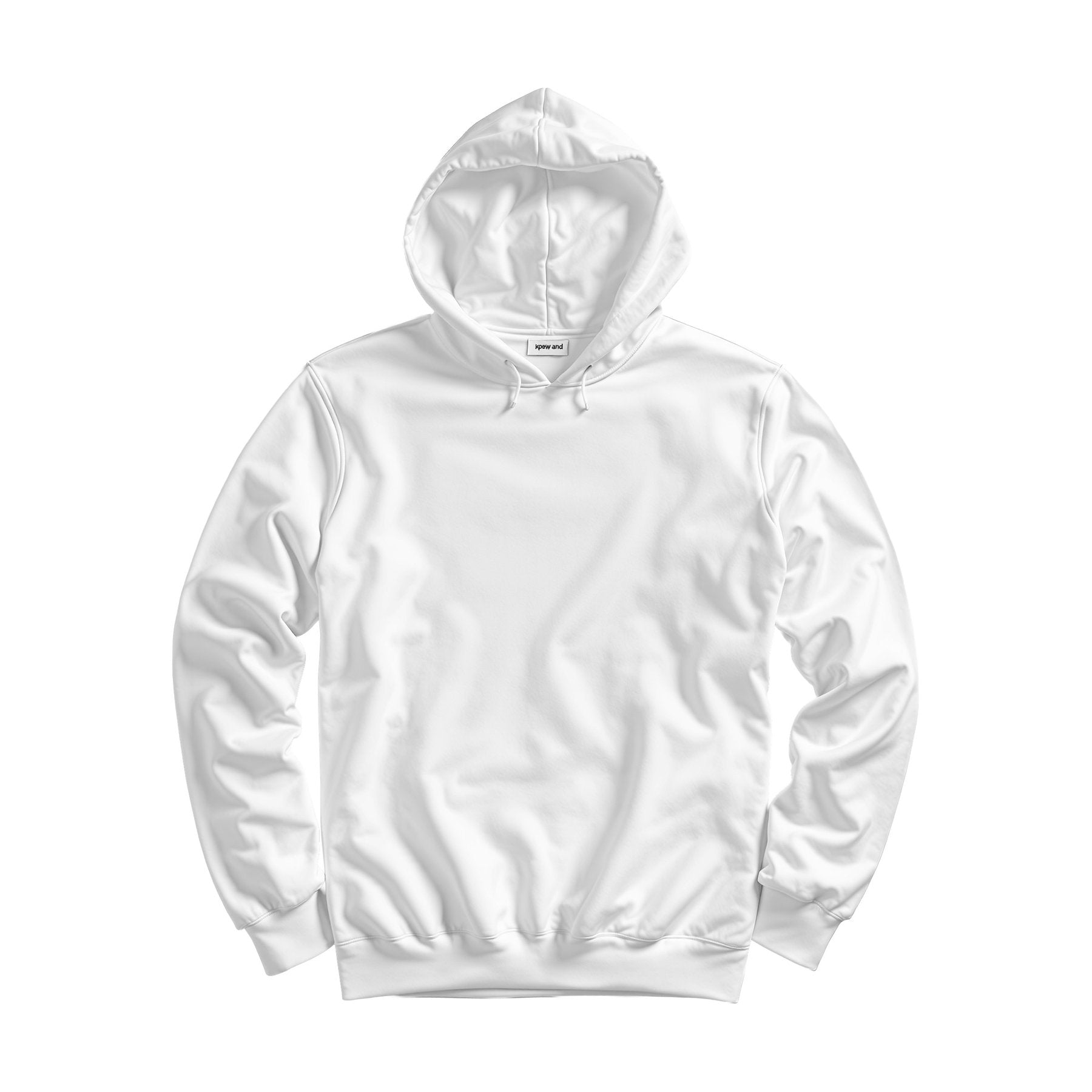 Unisex Hoodie Mockup — White Regular Fit Back View — Instant JPG Download | Commercial Licence | Etsy POD Print Mockup | MockupBulk