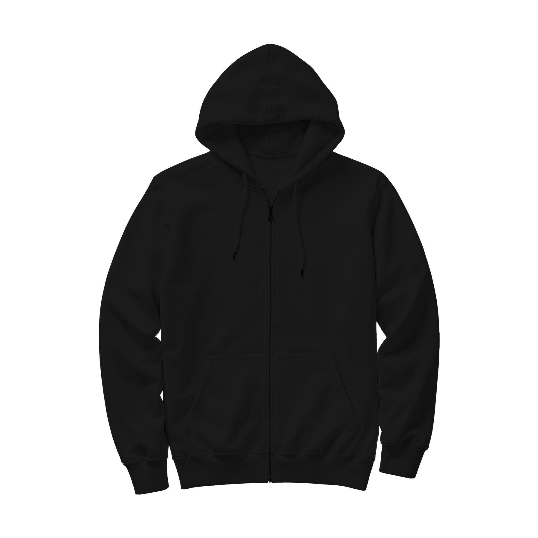 Unisex Hoodie Mockup — Black Relaxed Fit — Etsy POD Mockup Template | Instant Download JPG | Commercial Use | MockupBulk
