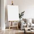 Farmhouse Professional Frame Mockup — Plain Square Frame Portrait 2:3 — Perspective View — #03181 | MockupBulk