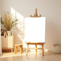 Nursery High-Res Frame Mockup — Plain Square Frame Square 1:1 — Perspective View — #02894 | MockupBulk