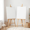 Nursery Room Scene Mockup — Plain Square Frame Landscape 11x14 — Perspective View — #02896 | MockupBulk