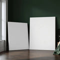 Dark Bedroom Lifestyle Frame Mockup — Plain Square Frame Landscape 11x14 — Perspective View — #02796 | MockupBulk