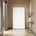 Hallway Interior Frame Mockup — Plain Square Frame Portrait 2:3 — Perspective View — #02959 | MockupBulk