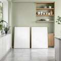 Modern Kitchen Interior Frame Mockup — Plain Square Frame Portrait 2:3 — Perspective View — #03107 | MockupBulk