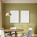 Dining Room A3 Canvas Wall Art Mockup | Blank Template #00341 | A3 Frame Mockup JPG | Commercial Use | Etsy POD bulkmockup | MockupBulk