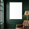 Reading Nook A3 Canvas Wall Art Mockup, Blank Template #00342 | bulkmockup A3 Template | JPG Instant Download | For Etsy POD | MockupBulk