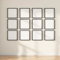 Frame Lifestyle Frame Mockup — Plain Square Frame Portrait 4:5 — Perspective View — #00841 | MockupBulk