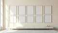 Frame Styled Room Mockup — White Frame Portrait 2:3 — Perspective View — #00878 | MockupBulk