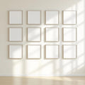 Frame Styled Room Mockup — Plain Square Frame Square 1:1 — Perspective View — #00964 | MockupBulk