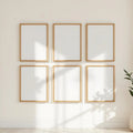 Frame Styled Room Mockup — Plain Square Frame Square 1:1 — Perspective View — #00967 | MockupBulk