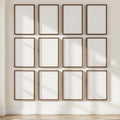 Frame Lifestyle Frame Mockup — Plain Square Frame Portrait 2:3 — Perspective View — #01087 | MockupBulk