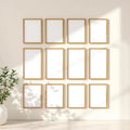 Frame Styled Room Mockup — Plain Square Frame Landscape 11x14 — Perspective View — #01105 | MockupBulk
