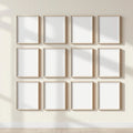 Frame Lifestyle Frame Mockup — Plain Square Frame Portrait 2:3 — Perspective View — #01117 | MockupBulk