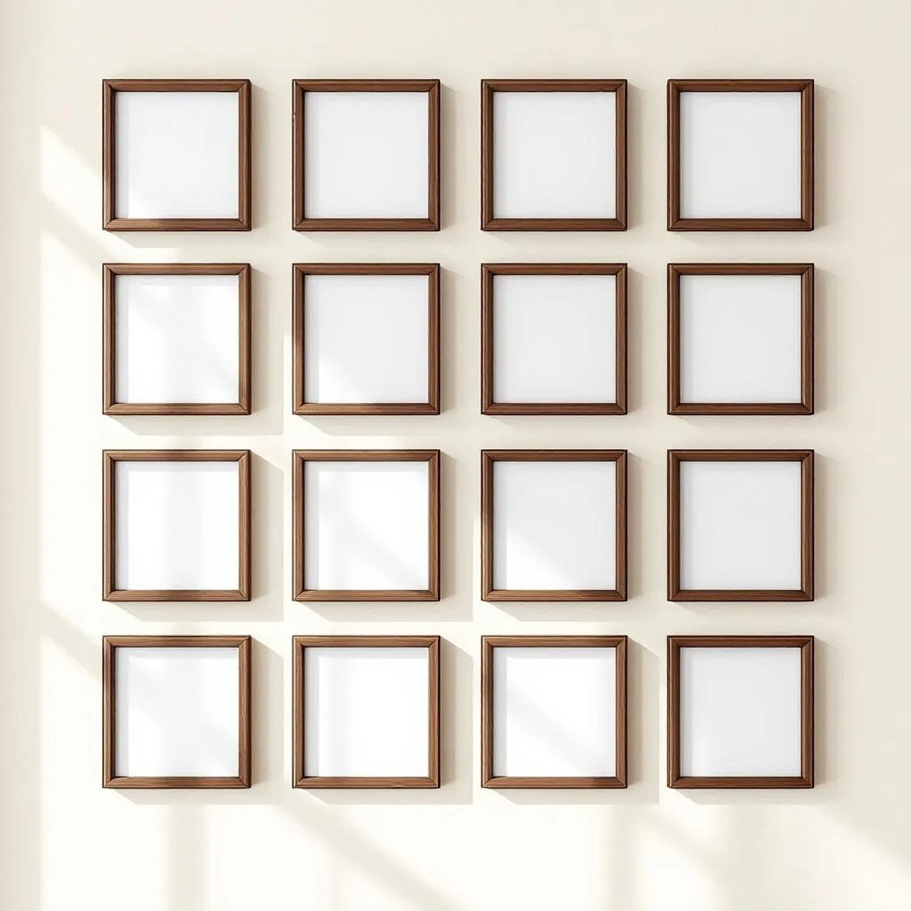 Frame Styled Room Mockup — Plain Square Frame Square 1:1 — Perspective View — #01258 | MockupBulk