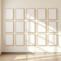 Frame Frame Display Mockup — Plain Square Frame Square 1:1 — Perspective View — #01270 | MockupBulk