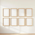 Frame Frame Display Mockup — Plain Square Frame Square 1:1 — Perspective View — #01312 | MockupBulk
