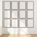 Frame Styled Room Mockup — Plain Square Frame Portrait 2:3 — Perspective View — #01339 | MockupBulk