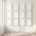 Frame Interior Frame Mockup — Plain Square Frame Portrait 2:3 — Perspective View — #01366 | MockupBulk