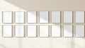 Frame Styled Room Mockup — White Frame Square 1:1 — Perspective View — #01367 | MockupBulk