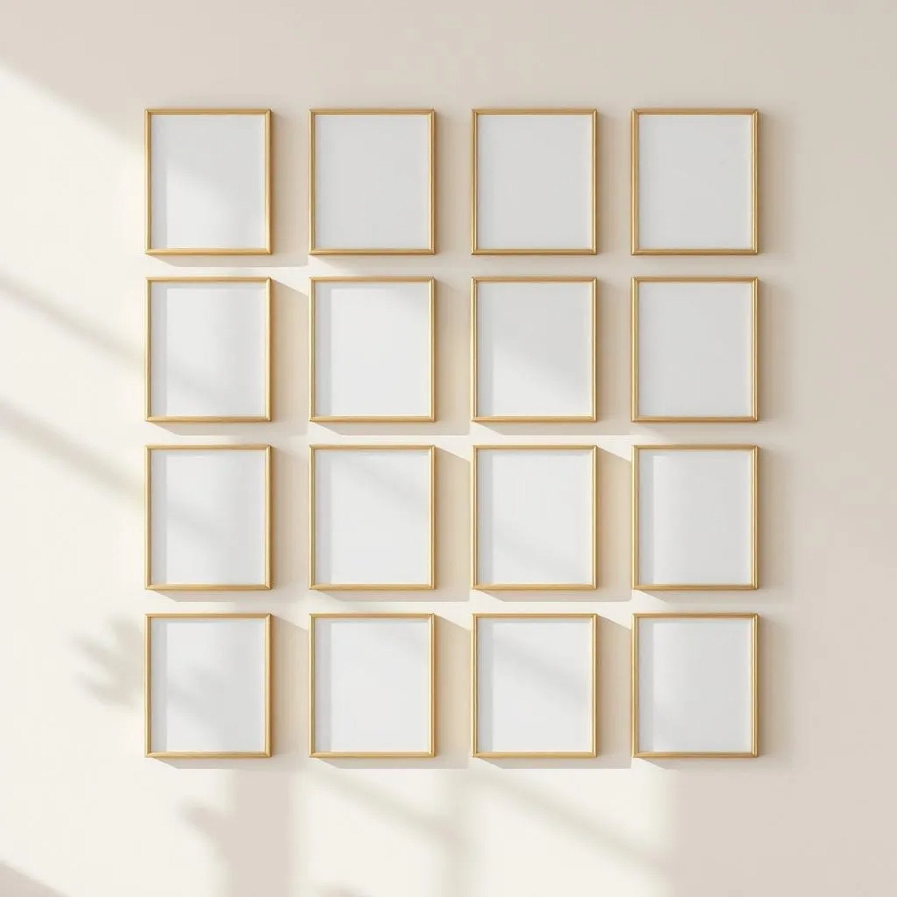 Frame Professional Frame Mockup — Plain Square Frame A-Series (A4 / A3) — Perspective View — #01435 | MockupBulk